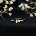 thumbnail image 4 of Rosec Jewels Lab Diamond Promise Ring for Women - Toi Et Moi Ring - Ready to Gift for Valentines Day, 14K Yellow Gold, US 3.00, 4 of 7