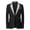 Silver%GC100, variant on Mens Blazer Casual Suit Jacket for Men Patchwork Plaid One Button Elegant Slim Fit Dress Jacket for Performance,Prom,Wedding