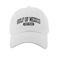 thumbnail image 3 of Golfo México EST 1550 Capilla Béisbol Vintage Dad Gat For Men Women () White, 3 of 9