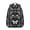 Butterfly and Skull, variant on Skull and Bow Gothic Pattern Backpack for School, Cute School Bag with Adjustable Shoulder Straps and Padded Back, 15.3"x11"x7.1"