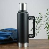 Kitchen cups Kitchen Stainless Vacuum Insulated Travel Jug Large Capacity Outdoor Thermal Water Bottle With Carry Handle 1400ML