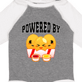 thumbnail image 4 of Inktastic Powered by Chicken Nuggets Boys or Girls Long Sleeve Baby Bodysuit, 4 of 5