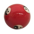 thumbnail image 3 of Baoding Balls Chinese Health Massage Hand Exercise Stress Balls - Red Yinyang #2, 3 of 5