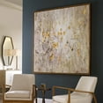 thumbnail image 6 of Uttermost Golden Raindrops Firwood and PU Abstract Art in Multi-Color, 6 of 6