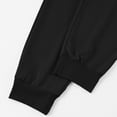 thumbnail image 4 of cocolona Mens Casual Loose Cargo Pants Elastic Waist Drawstring Straight Gym Workout Running Joggers with Pockets, 4 of 5
