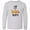 AC-Heather Grey, variant on Lab Life is Ruff Yellow Lab Long Sleeve Youth T-Shirt