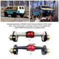 thumbnail image 4 of fastboy Rear Portal Axle For 1/18 HOBBYPLUS 4WD CR18P Crawlers Upgrade Parts Crawling Skills To Next Level Precision CNC Silver 1Set, 4 of 6