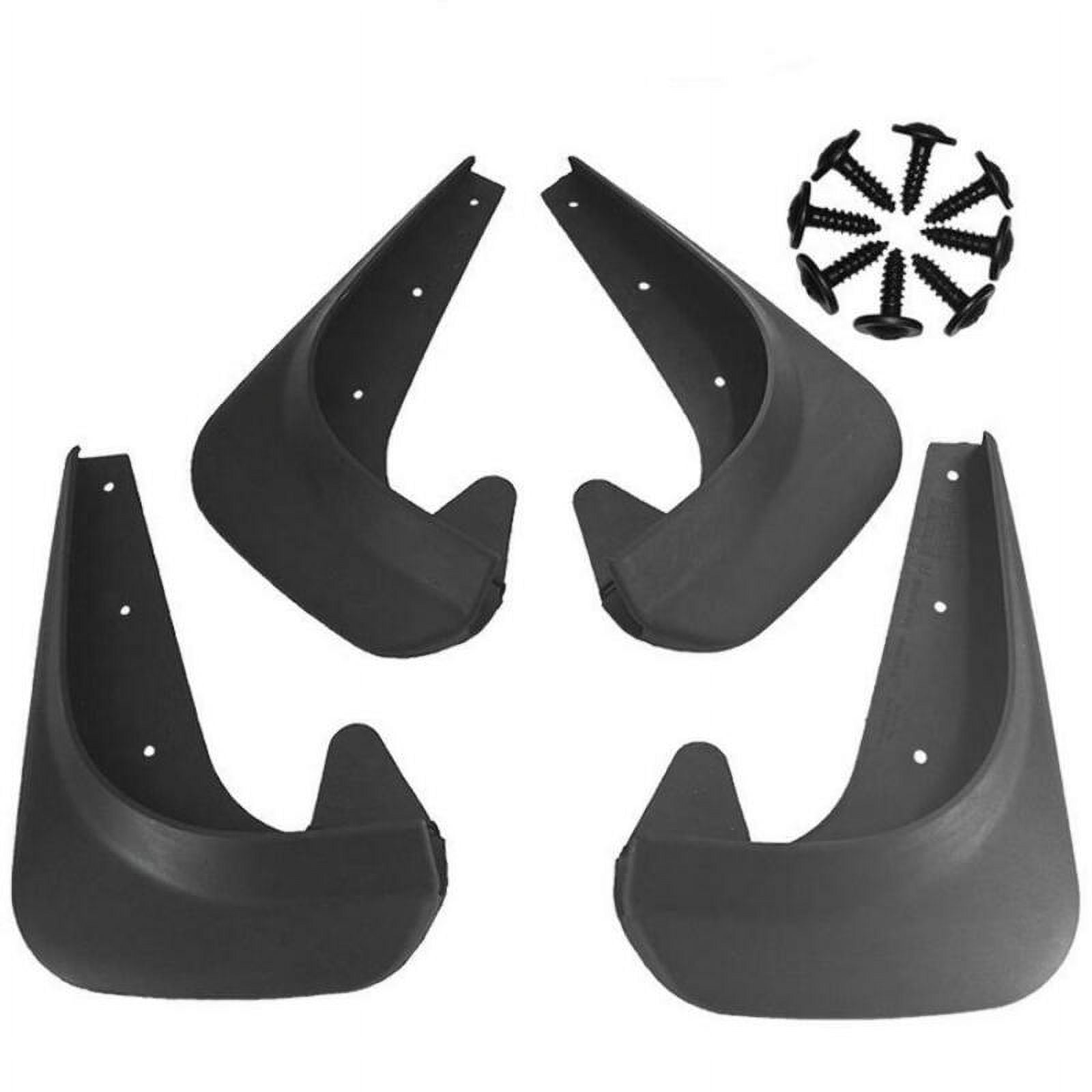 4Pcs Car Mud Flaps Splash Guards Front Rear Fender Auto Universal Accessories