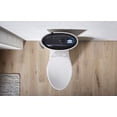thumbnail image 6 of Kohler K-20198-7 12 in. Rough-In Size Betello Elongated Comfort Height 2-Piece WaterSense Toilet, Black, 6 of 7