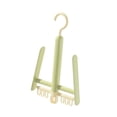 thumbnail image 2 of Hombre de colgilla de zapato Multipropósito multipropósito con clips Ratters de zapatería Sneakers Rack Organizador para balcón Interior Baño Inicio Verde, 2 of 8