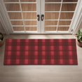 thumbnail image 2 of Red Black Checkerboard Checkered Pattern Door Rugs,Washable Non Slip Door Mats Indoor,Decorative Door Mats,Entry Mat Indoor for Entrance,Bedroom,Kitchen,Bathroom,16"x47", 2 of 6