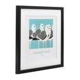 thumbnail image 2 of Stupell Industries Traditional Paradise Alley Seagull Gathering Black Framed Print Under Glass, 16 x 16, by Jadei Graphics, 2 of 8