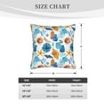 thumbnail image 5 of LNWH Blue Ocean Watercolor Doodle Throw Pillow Covers, Square Soft Linen Decorative Pillow Cases, 20"x20", 5 of 8