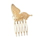 thumbnail image 1 of Highdealcrafts - Peineta de mariposa para mujer, para novia, baile de graduación, moño dorado Yuyangstore Peine nupcial de las mujeres, 1 of 8