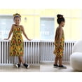 thumbnail image 3 of Younger Tree Little Girl African Dashiki Ankara Dresses Clothes Outfit Set,Size 0 Months-8T, 3 of 7