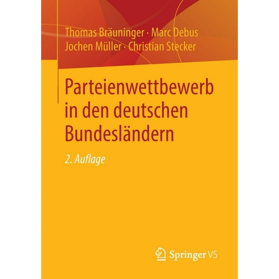 Parteienwettbewerb in Den Deutschen Bundesländern, (Paperback)