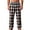 1#White, variant on BRANROY Casual Plaid Pajama Pants for Men - Lounge Sleep Bottoms with Pockets Drawstring Closure Nightwear Pajamas for Men Daily Comfort Mens Casual Pants,Black L
