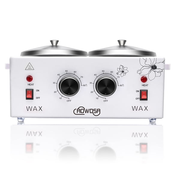 Calentador de cera doble AOWOSA Professional Electric 600 ml 220 W