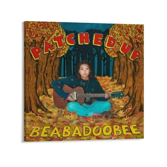 Beabadoobee Patched Up Canvas Poster Wall Decorative Art Painting Living Room Bedroom Decoration Gift
