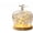 A-Touch, variant on Clear Glass Cloche with Wooden Base for Display, Tabletop Bell Jar Dome for Home Decor