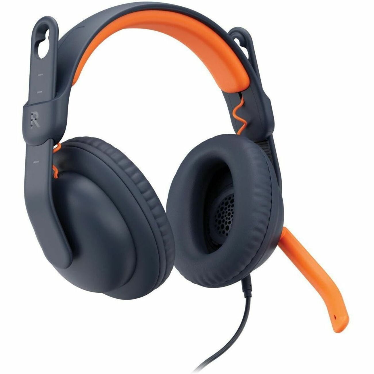 Logitech Zone Learn USB-A Stereo Computer Headset Blue/Orange (981-001378)