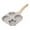 A, variant on Vikakiooze Maifan Stone Non-Stick Pan, Hamburger Frying Pan Bottom Thickened and Deepened Flat-Bottomed Induction Cooker Universal Mini Omelette Pan,Home