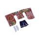 thumbnail image 4 of Ropa femenina a escala 1/6, blusa y falda de kimono tradicional para muñecas coleccionables Estilo C, 4 of 9