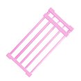 thumbnail image 1 of Retractable Rack Shelf 38-55cm No Need to Drill Storage Rack Shelf for Cupboard Wardrobe(Pink), 1 of 9