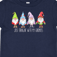 thumbnail image 4 of Inktastic Christmas Hangin With my Gnomies Boys or Girls Baby T-Shirt, 4 of 5