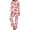 Style-3, variant on Women's Pajama Sets Nutcracker Poinsettia Leaves Long Sleeve Lounge Sets Pjs Sleepwear with Pockets