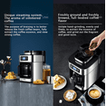 thumbnail image 3 of PSBG315T drip type coffee bean grinding all-in-one machine American drip coffee pot 1.25L filtered coffee automatic home coffee bean grinding, 3 of 6