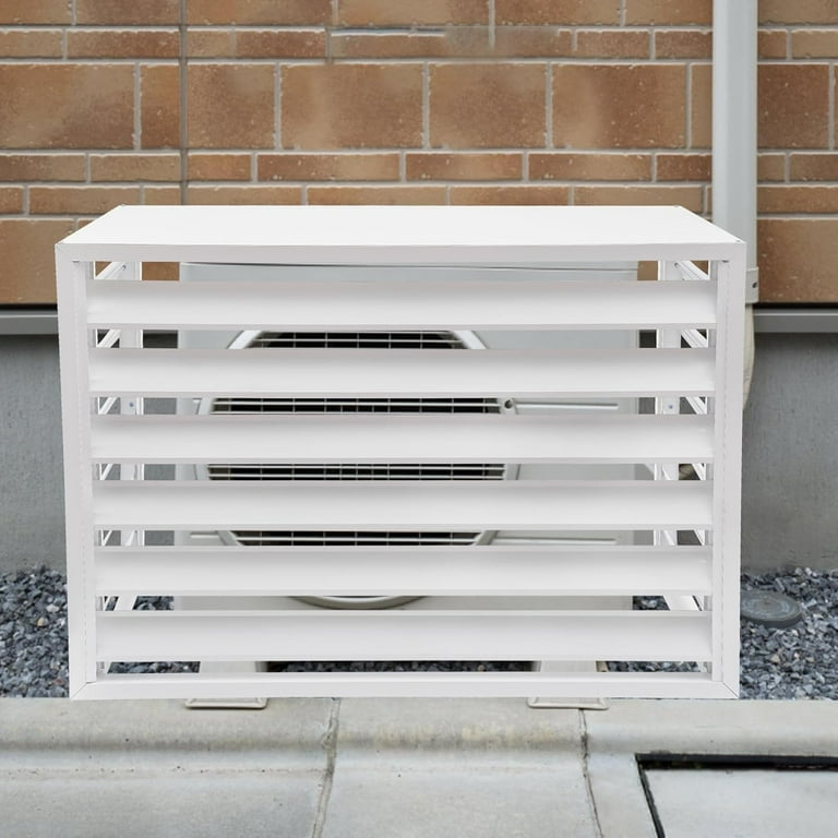 Air Conditioner Privacy Screen Panel Fence for Outside, No