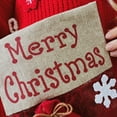 thumbnail image 3 of Gibobby Suéter de Mujer Mujer Suéter de Navidad Jumper Cuello Otoño Invierno Regular Al libre Navidad Diario Moda Casual Manga Larga (Rojo, S), 3 of 5