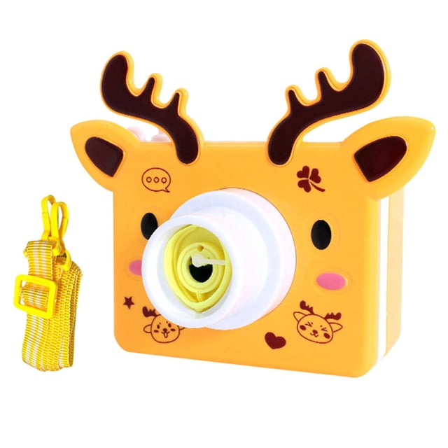 Bubble Blower Cartoon Camera Shape Automatic Bubble Maker Bubble Machine for Kid
