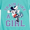 thumbnail image 3 of Disney - Train Like A Girl - Toddler & Youth Girls Short Sleeve Graphic T-Shirt, 3 of 5