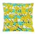 thumbnail image 2 of Evergreen Forsythia and Birdhouse Wreath Interchangeable Pillow Cover- 18x18 in Home Decor, 2 of 3