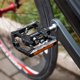 thumbnail image 3 of Pedal de bicicleta de montaña con reflector Pedales de bicicleta de aluminio ligero para SPD, 3 of 7