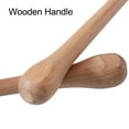 thumbnail image 3 of Ball Peen Hammer, Portable Wooden Ergonomic Long Handle Round Head Mini Hand Hammer  For Home, 3 of 8