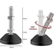thumbnail image 2 of M8 Adjustable Furniture Leveling Feet - Heavy-Duty 400kg Load Capacity, 8pcs Stainless Steel Leveling Screws for Chairs, Tables, Industrial Brackets, 2 of 5