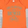 thumbnail image 4 of Inktastic Life's Better on a Bicycle Girls Baby Bodysuit, 4 of 5