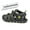 BLACK/GREY/YELLOW, variant on DREAM PAIRS Boys Girls Closed-Toe Outdoor Summer Sport Sandals(Toddler/Little Kid/Big Kid)
