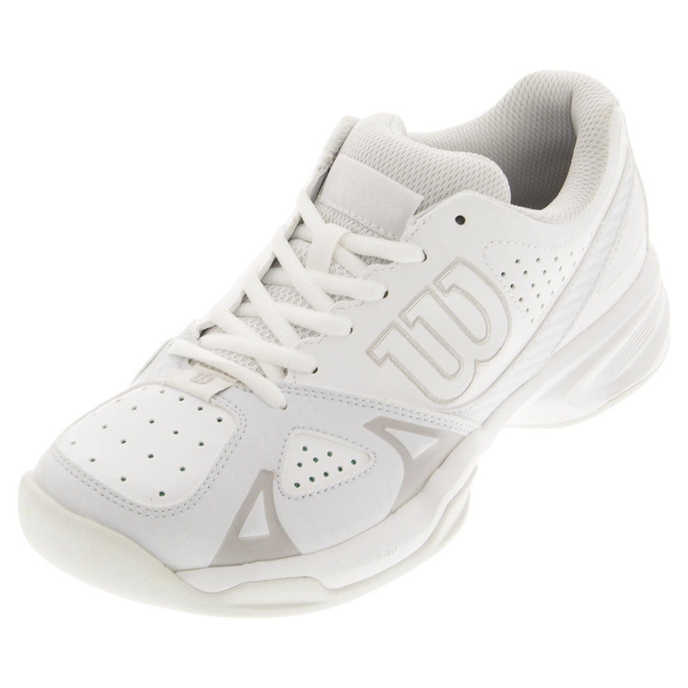 wilson white tennis shoes