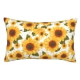 thumbnail image 1 of Balery Yellow Polka Dot Sunflower Funda de Cojín Estampada, Regalos para Mujeres, Regalos de Amor para Ella, Regalos para Novia o Esposa, Funda de Almohada-20"x30", 1 of 6