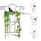 thumbnail image 2 of 2 unids/set de decoración para interiores y exteriores, adorno en maceta, arreglo de jardín, planta, enrejado, soporte en forma de hoja, soporte de escalada de vid, 2 of 5