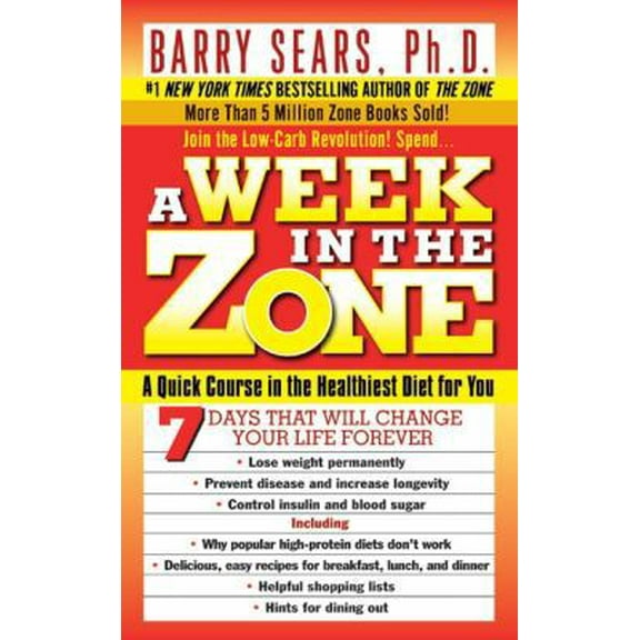 Pre-Owned A Week in the Zone (Mass Market Paperback) 006103083X 9780061030833