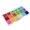 Rainbow, variant on Cousin DIY Bright Rainbow Glass Seed Bead Value Bulk Pack, 282g, 10000 Piece, Model AJM65022009
