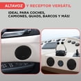 thumbnail image 2 of Par Bocinas Marinas 6.5" 240W Bluetooth Pyle, Sistema de Altavoces de 2 Vías, Sonido Amplificado de Rango Completo, Montaje Empotrado, Resistente al Agua, Uso Universal, con Entrada Auxiliar de 3.5mm, 2 of 6