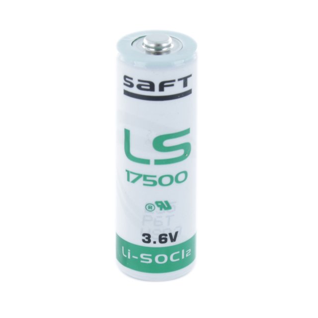 8 x SAFT LS17500 (ER17500) Batterie au Lithium 3,6 Volts A (3600 mAh)