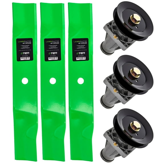 8TEN Blade Spindle Kit for Cub Cadet Troy Bilt 918-06993A 54-inch Deck MK1009917