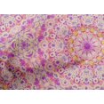 thumbnail image 5 of oneOone Cotton Poplin Purple Fabric Mandala Sewing Material Print Fabric By The Yard 42 Inch Wide, 5 of 6
